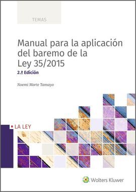 MANUAL PARA LA APLICACIÓN DEL BAREMO DE LA LEY 35/2015