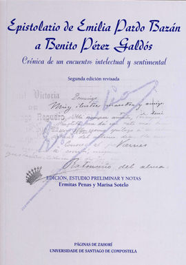 EPISTOLARIO DE EMILIA PARDO BAZÁN A BENITO PÉREZ G