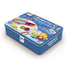 KIT PROYECTOR CUENTOS - CAJA METALICA