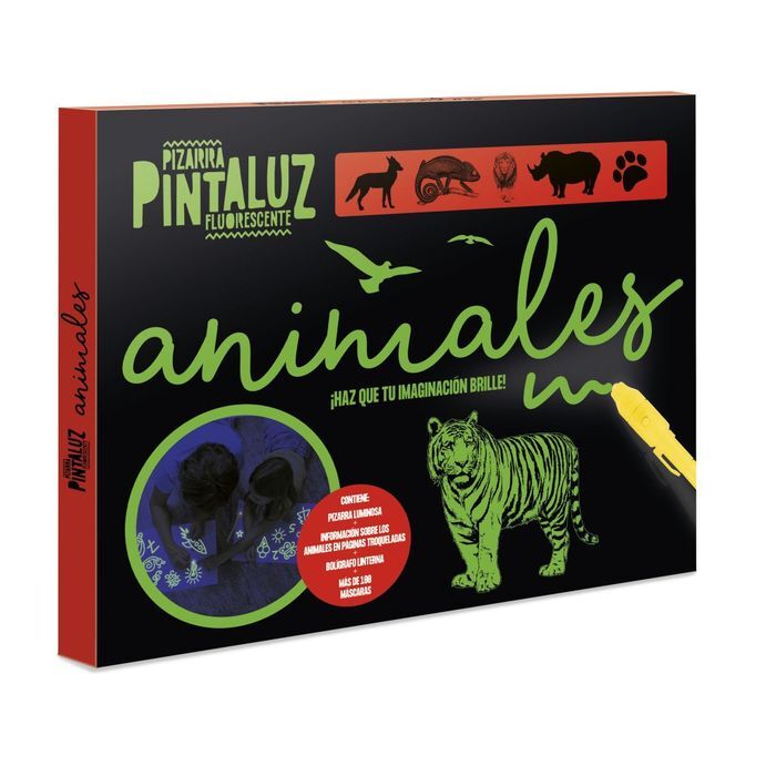 PIZARRA PINTALUZ FLUORESCENTES - ANIMALES