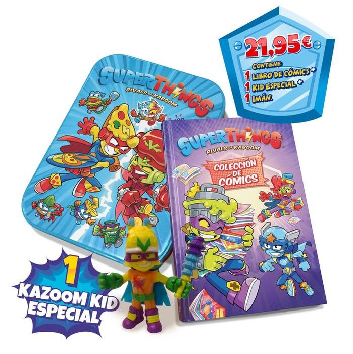 LIBRO COLECCIONISTA COMICS SUPERTHINGS - KK Y GK