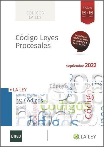 CÓDIGO DE LEYES PROCESALES 2022