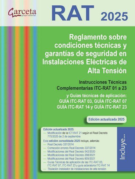 REGLAMENTO SOBRE CONDICIONES TÉCNICAS Y GARANTÍAS DE SEGURIDAD (RAT 2025)