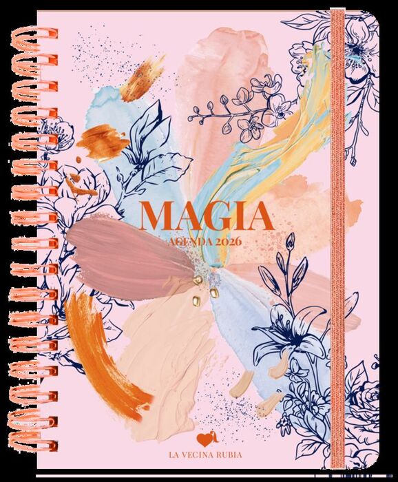 AGENDA ANUAL DIARIA 2026 LA VECINA RUBIA