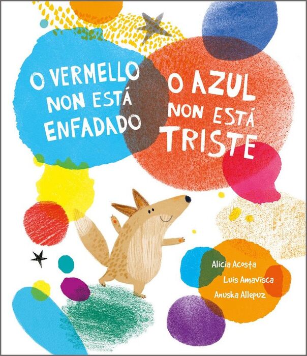 O VERMELLO NON ESTA ENFADADO O AZUL NON ESTA TRIST