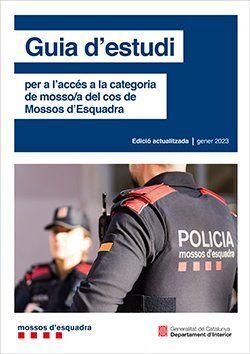 GUIA D'ESTUDI 2023 PER ACCÈS A LA CATEGORIA DE MOSSO;A DEL COS DE MOSSOS D'ESQUA