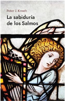 LA SABIDURÍA DE LOS SALMOS