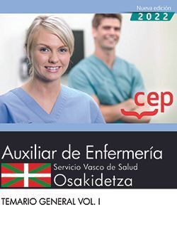 AUXILIAR ENFERMERIA OSAKIDETZA TEMARIO GENERAL VOL.I