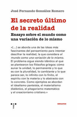 EL SECRETO ÚLTIMO DE LA REALIDAD