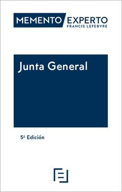 MEMENTO EXPERTO JUNTA GENERAL 5ª EDICIÓN