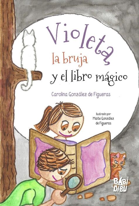 VIOLETA, LA BRUJA Y EL LIBRO MÁGICO