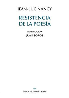 RESISTENCIA DE LA POESIA