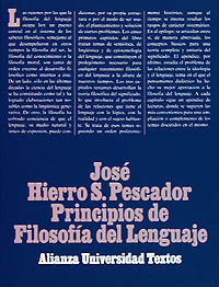 PRINCIPIOS DE FILOSOFÍA DEL LENGUAJE
