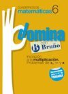 CUADERNO DOMINA MATEMATICAS 6 - ED. PRIM.