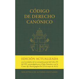 CODIGO DE DERECHO CANONICO. RCA. ACTUALIZADA 2021