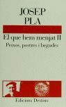 EL QUE HEM MENJAT II.......L'ANCORA