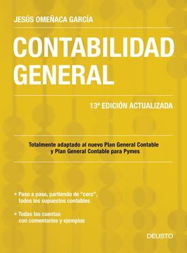 CONTABILIDAD GENERAL. 13ª EDICIÓN ACTUALIZADA 2017