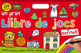UN GRAN LLIBRE DE JOCS VERMELL