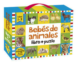 BEBÉS DE ANIMALES: LIBRO + PUZLE