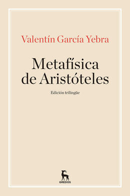 METAFISICA DE ARISTOTELES