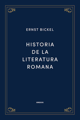 HISTORIA DE LA LITERATURA ROMANA