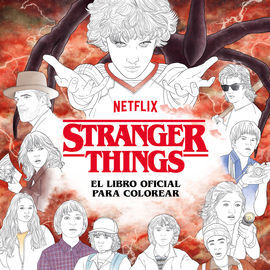 STRANGER THINGS.LIBRO OFICIAL COLOREAR