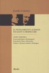 EL PENSAMIENTO ALEMAN DE KANT A HEIDEGGER, III