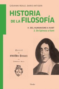 HISTORIA DE LA FILOSOFÍA. II DEL HUMANISMO A KANT. 2: DE SPINOZA A KANT
