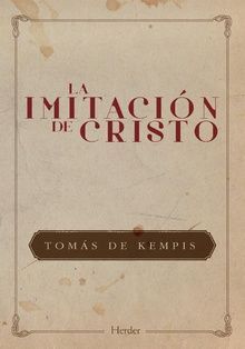 LA IMITACIÓN DE CRISTO