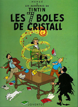 LES AVENTURES DE TINTIN. LES SET BOLES DE CRISTAL