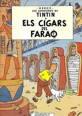 LES AVENTURES DE TINTIN. ELS CIGARS DEL FARAO
