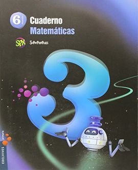 CUADERNO 3 DE MATEMÁTICAS - 6º ED. PRIM.