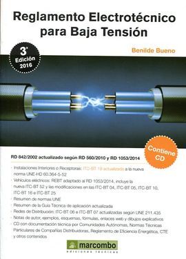 REGLAMENTO ELECTRONICO DE BAJA TENSION  3ª ED. 2016
