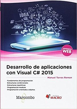 DESARROLLO DE APLICACIONES CON VISUAL C# 2015