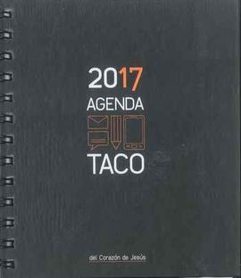 AGENDA TACO SAGRADO CORAZÓN 2017 (NARANJA)