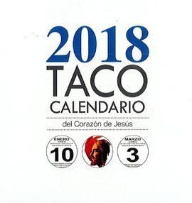 CALENDARIO 2018 PEANA SAGRADO CORAZON