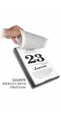CALENDARIO 2018 TACO GIGANTE