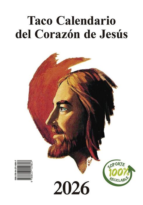 TACO 2026 CALENDARIO GRANDE DEL CORAZON DE JESUS