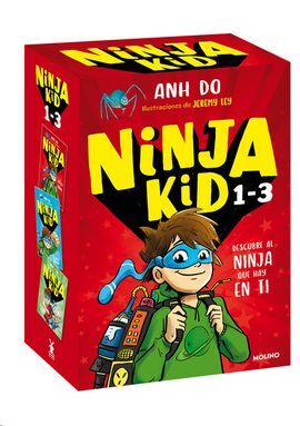 ESTUCHE NINJA KID 1-2-3