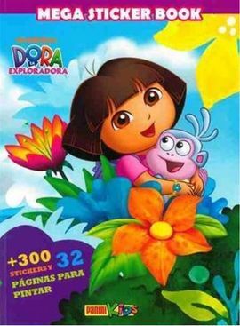 MEGA STICKER BOOK. DORA EXPLORADORA