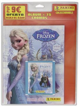 BLISTER 15 SOBRES Y ALBUM FROZEN 3