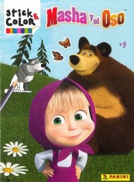 STICK COLOR MASHA Y EL OSO