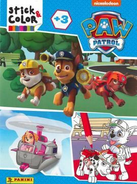 STICK & COLOR PAW PATROL