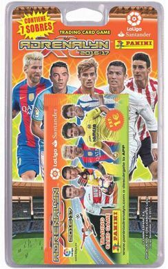 BLISTER 7 SOBRES TRADING CARDS ADRENALYN 2016 2017