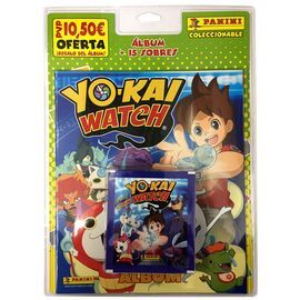 BLISTER ALBUM Y 15 SOBRES YOKAI WATCH