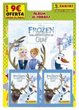 BLISTER ALBUM + 15 SOBRES FROZEN