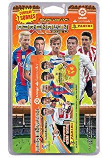 BLISTER 7 SOBRES TRADING CARDS ADRENALYN 2017 2018