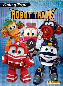 ROBOT TRAINS Nº 10. PINTA Y PEGA