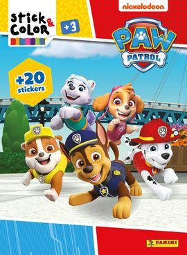 STICK & COLOR PAW PATROL