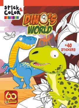 STICK & COLOR DINO'S WORLD
